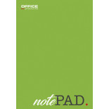 Blok biurowy OFFICE PRODUCTS, A5, w kratkę, 50 kart., 60gsm