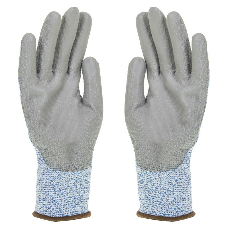 Rękawice TK SHARK, antyprzecięciowe, rozm. 8, niebieskie