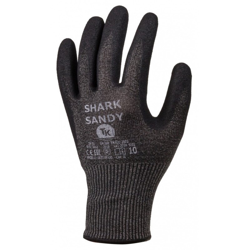 Rękawice TK SHARK, antyprzecięciowe, rozm. 8 sandy