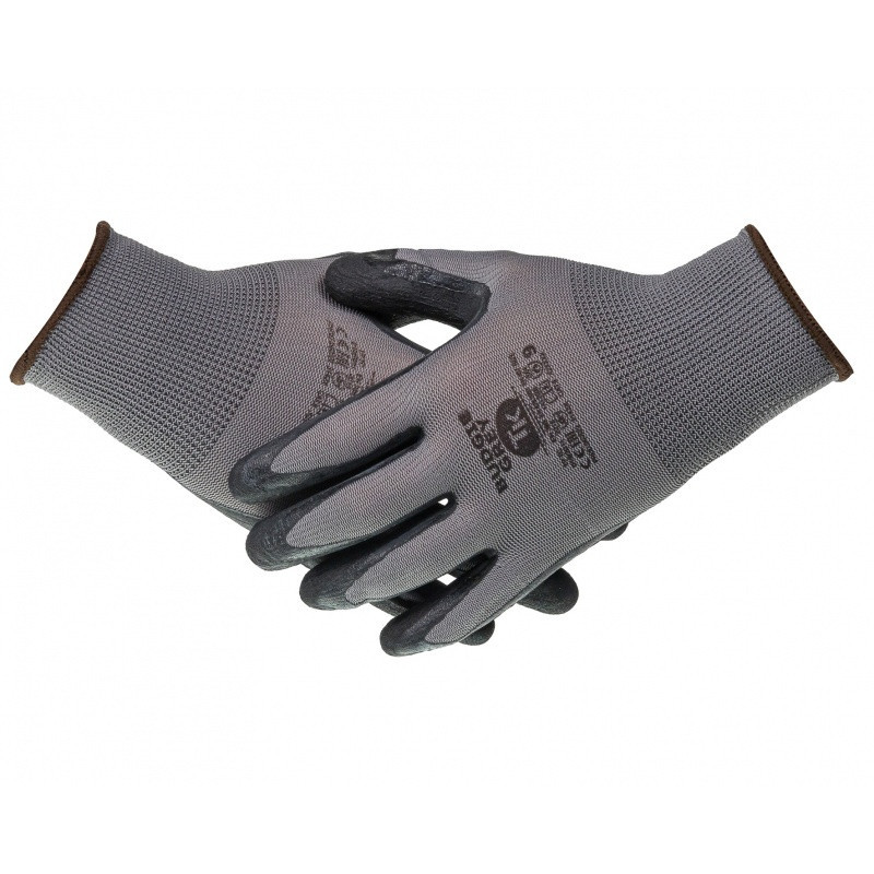 Rękawice TK BUDGIE, rozm. 10, szare