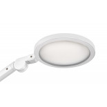 Lampka na biurko CEP CLED-0350, Giant, biały z el. drewna