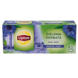 Herbata LIPTON zielona, Earl Grey, 25 torebek