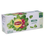 Herbata LIPTON ziołowa, melisa z granatem, 20 torebek