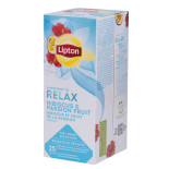 Herbata LIPTON Feel Good Selection, Relax, hibiskus i marakuja, 25 kopert