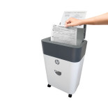 Niszczarka HP ONESHRED Auto 100CC, biało-szara