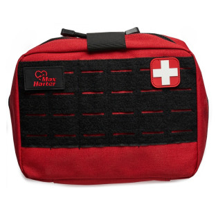 Apteczka firmowa - Biuro MAXHARTER, model rozszerzony, czerwony