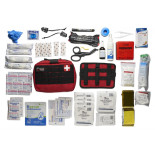 Apteczka firmowa - Biuro MAXHARTER, model rozszerzony, czerwony