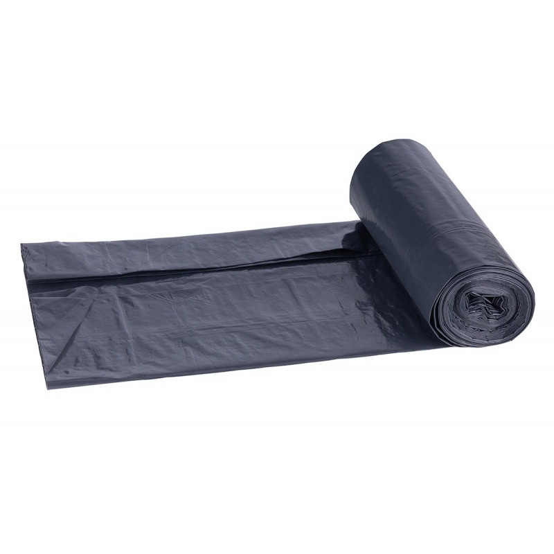 Worki na śmieci DONAU ECO, mocne (LDPE), 60l, 10 szt., czarne