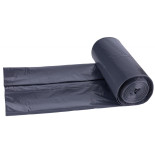 Worki na śmieci DONAU ECO, mocne (LDPE), 240l, 5 szt., czarne