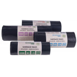 Worki na śmieci DONAU ECO, mocne (LDPE), 240l, 5 szt., czarne