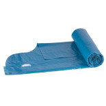 Worki na śmieci DONAU ECO, z uchwytami Knoties, 35l, 20 szt., niebieskie