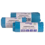 Worki na śmieci DONAU ECO, z uchwytami Knoties, 35l, 20 szt., niebieskie
