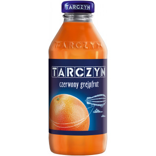 Napój TARCZYN, czerwony grejpfrut, 0,3l