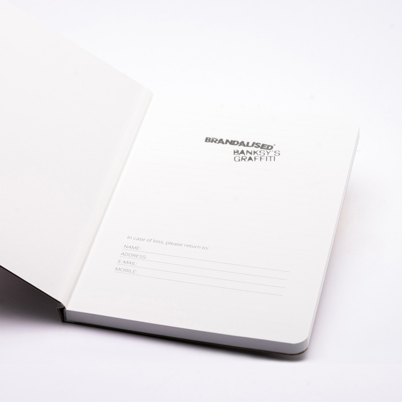 Notes PININFARINA Banksy, 14x21 cm, 128 stron, flower