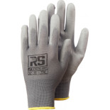 Rękawice RS ULTRA TEC GREY, dziane, rozm.6, szare