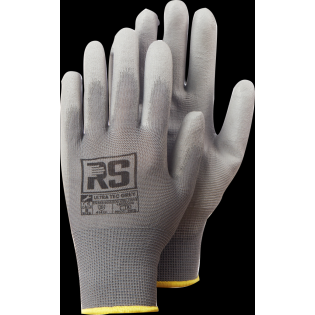 Rękawice RS ULTRA TEC GREY, dziane, rozm.10, szare