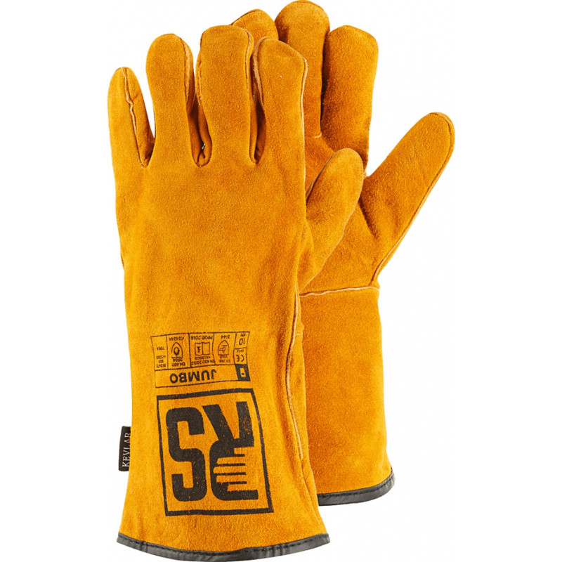 Rękawice MIG RS JUMBO, spawalnicze, rozm.10, żółte