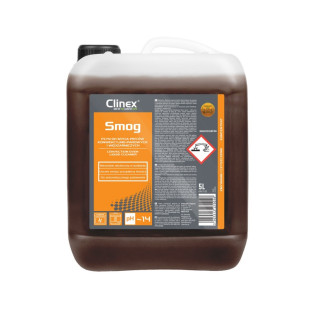 Preparat CLINEX Smog, do zmywania i czyszczenia urządzeń, 5l