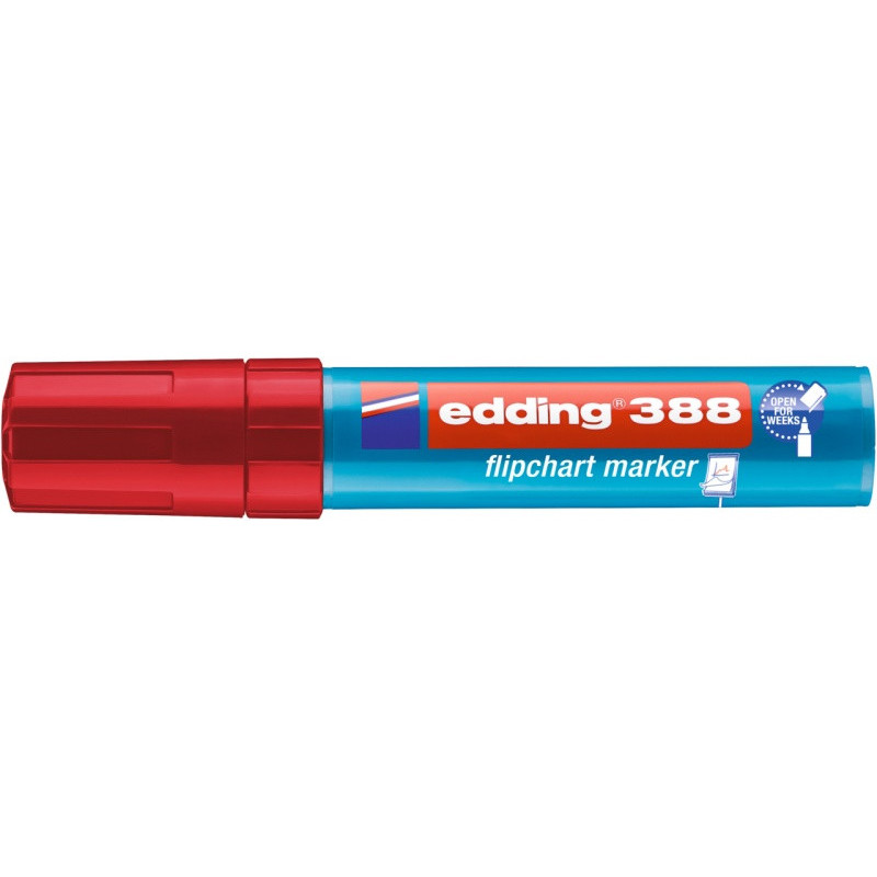 Marker do flipchartów e-388 EDDING, 4-12mm, czerwony