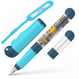 Pióro wieczne SCHNEIDER Base Kid, A, etui, niebiesko-turkusowe