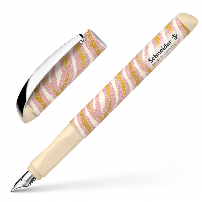 Pióro wieczne SCHNEIDER Glam IK, Calm, M, pud. Kartonowe, morelowe