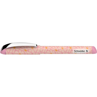 Pióro wieczne SCHNEIDER Glam IK, Flowers, M, pud. Kartonowe, pudrowy róż