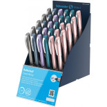 SIS Display piór kulkowych SCHNEIDER Ceod Shiny, 30 szt., mix kolorów