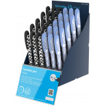 SIS Display piór wiecznych SCHNEIDER Voice, M, 30 szt., mix kolorów