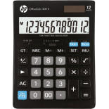 Kalkulator biurowy HP-OC 200 II/INT BX, 12-cyfr. wyświetlacz, 179x125x30mm, czarny