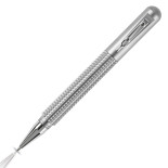 Zestaw GIULIANO MAZZUOLI Officina Casetta Knurler, długopis/ołówek, chromowany