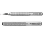 Zestaw GIULIANO MAZZUOLI Officina Casetta Knurler, długopis/ołówek, chromowany