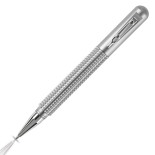 Zestaw GIULIANO MAZZUOLI Officina Casetta Knurler, długopis/ołówek, chromowany