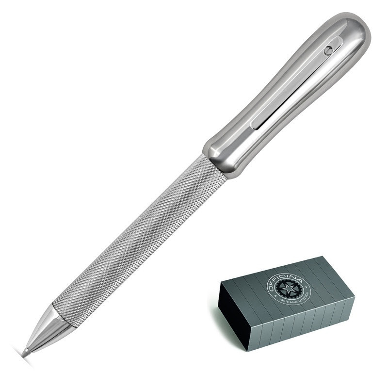 Długopis wielofunkcyjny GIULIANO MAZZUOLI LIMA, chromowany błyszczący