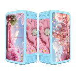 Piórnik szkolny GIMBOO, z wyposażeniem, 3 komory, sweet, różowy