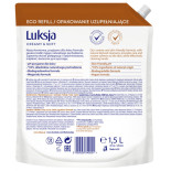 Kremowe mydło w płynie LUKSJA, bawełna, zapas 1500ml