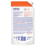 Kremowe mydło w płynie LUKSJA, brzoskwinia, zapas 900ml