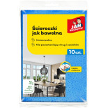 Ściereczki jak bawełna JAN NIEZBĘDNY, 10 szt., mix kolorów