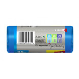 Worki na śmieci JAN NIEZBĘDNY, easy pack, 35l, 30szt., niebieskie