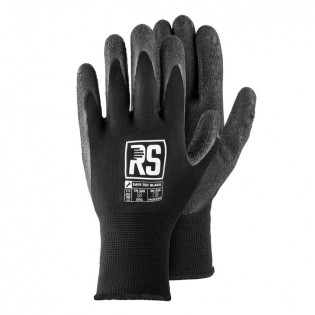 Rękawice dziane RS Safe Tec Black, rozm. 11, czarne