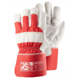 Rękawice ocieplane RS Stier Polar, typu doker, rozm. 11, czerwono-białe