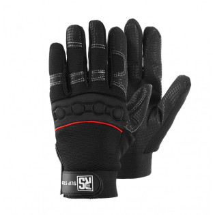 Rękawice typu mechanik RS Slip Stop, rozm. 9, czarne