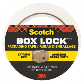 Taśma pakowa SCOTCH®Box Lock, 48mm x 50m, 1szt., transparentna
