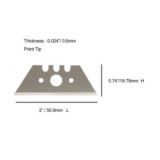 Ostrze wymienne do noży PHC, B1117-9