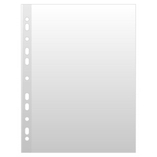 Koszulki na dokumenty DONAU, PP, A4, krystal, 150mikr., 50szt., w pudełku