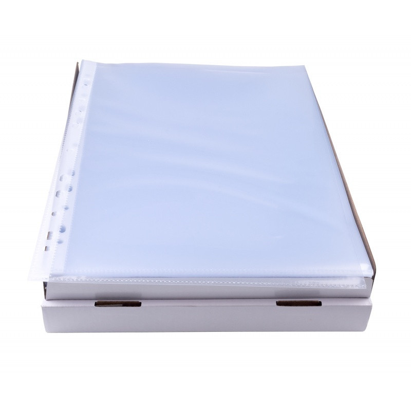 Koszulki na dokumenty DONAU, PP, A4, krystal, 150mikr., 50szt., w pudełku