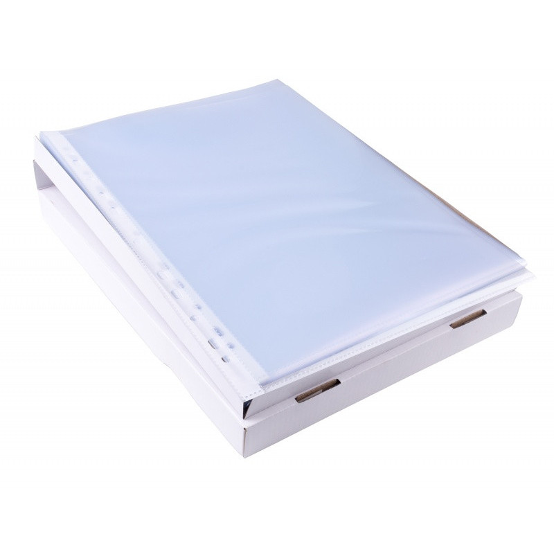 Koszulki na dokumenty DONAU, PP, A4, krystal, 150mikr., 50szt., w pudełku