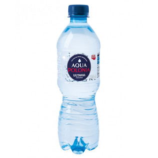 Woda mineralna Aqua Polonia, gazowana, 0,5l