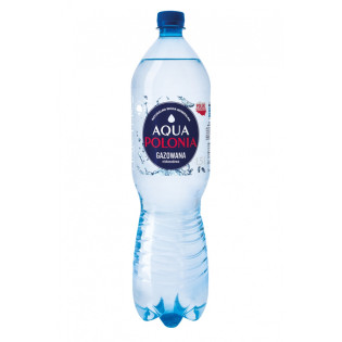 Woda mineralna Aqua Polonia, gazowana, 1,5l