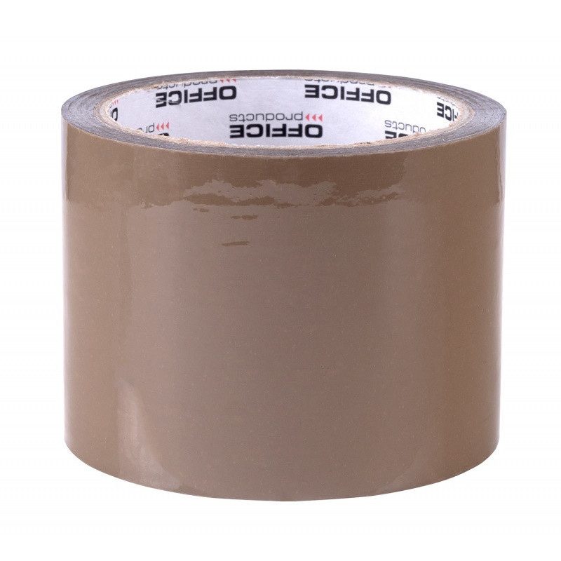 Taśma pakowa OFFICE PRODUCTS, 72mm x 60y, 36mic, 1szt., brązowa
