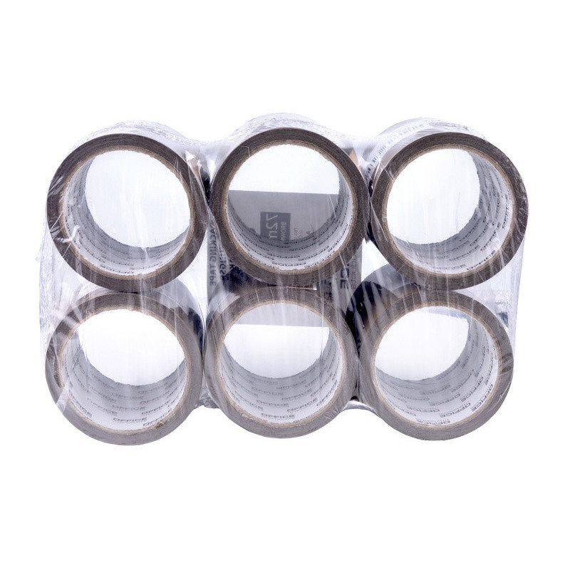 Taśma pakowa OFFICE PRODUCTS, 72mm x 60y, 36mic, 1szt., brązowa